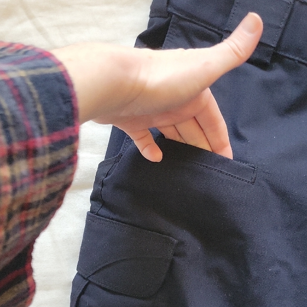 5.11 Tactical Dark Blue Cargo Pants 32x32 - Picture 7 of 8